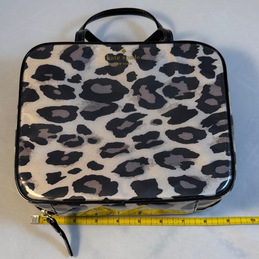 Kate Spade Animal Print Cosmetic Case